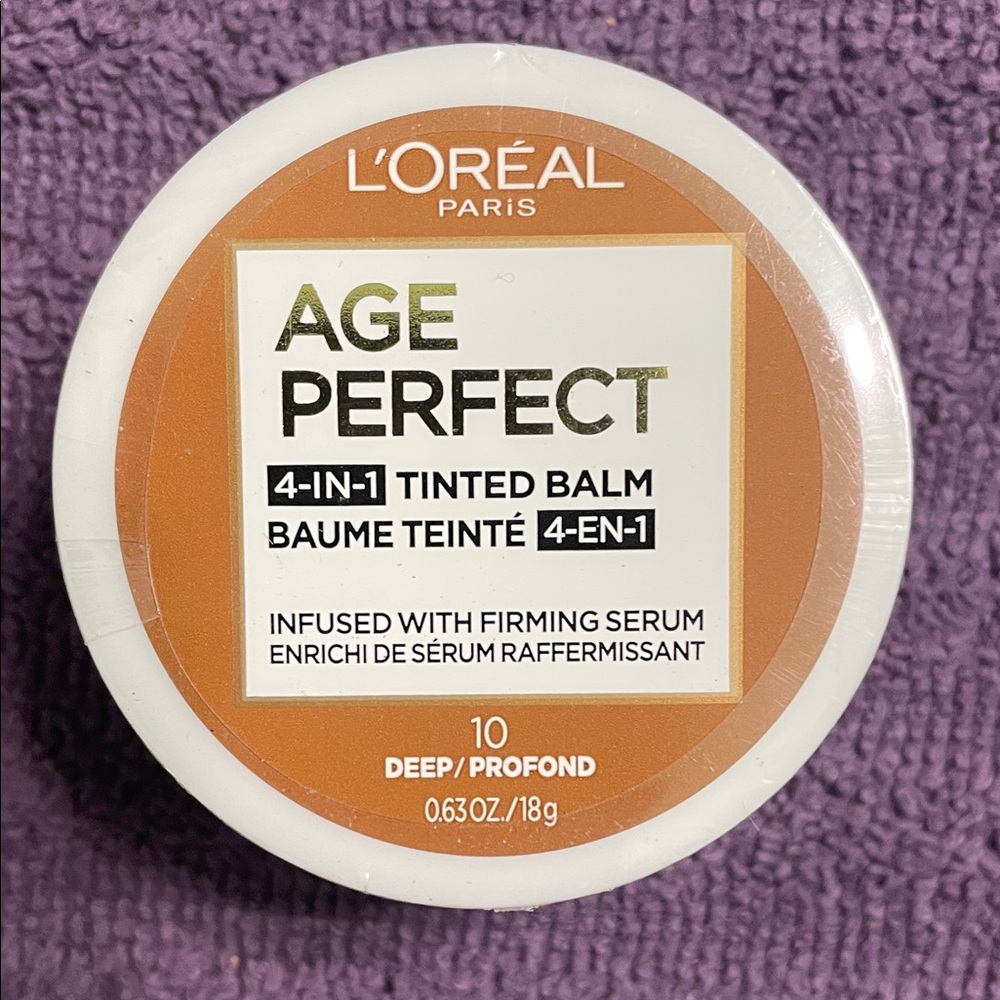 L'Oreal  Paris Age Perfect 4-in-1 Tinted Balm - Shade 10 Deep-0.63 oz